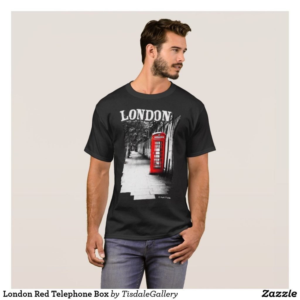 London Telephone Booth Men's T-shirt