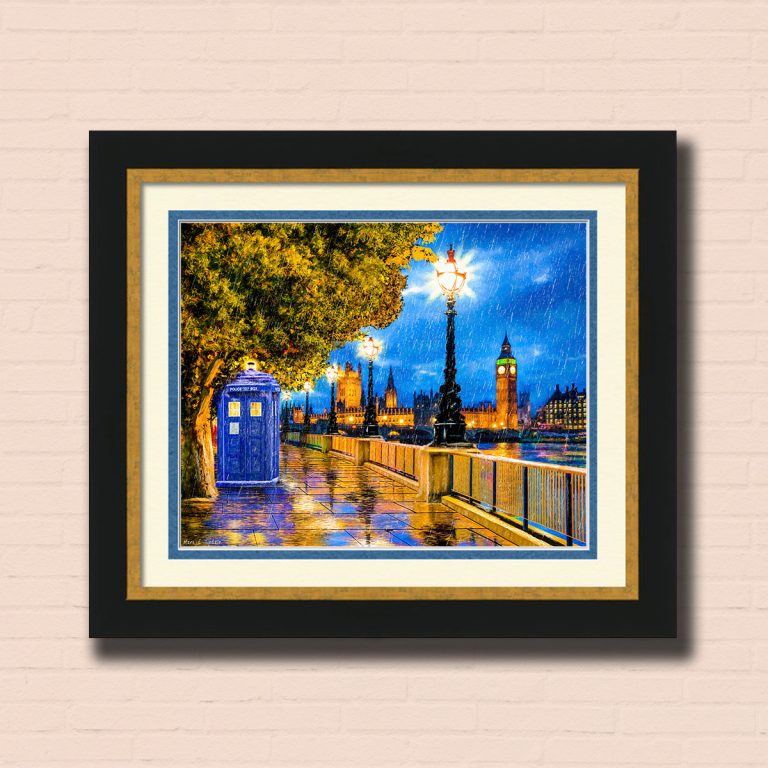 Tardis Wall Art – Doctor Who In London